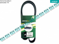 Ремень генератора ручейковый 6PK1115