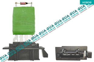  Реостат печки ( резистор, регулятор оборотов печки, сопротивление ) (4 конт.)   