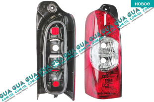 Фонарь задний левый с 03-   