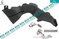 Воздуховод отопителя / печки салона левый Renault / РЕНО LAGUNA II / ЛАГУНА 2 2.2DCI (2188 куб.см.),