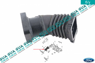 Патрубок интеркулера от радиатора к коллектору   