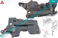 Защита / кожух впускного коллектора Mitsubishi / МИТСУБИСИ PAJERO III 2000-2006 / ПАДЖЕРО 3 00-06 3.2DI-D (3200 куб.см.)