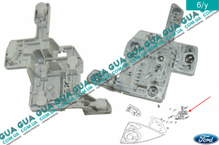 Плата заднего фонаря правая ( лифтбек, седан ) Ford / ФОРД MONDEO III 2001-2007 / МОНДЕО 3 1.8SCI (1798 куб. см.)