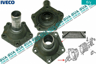 Крышка / фланец первичного вала КПП ( механической коробки переключения передач )   