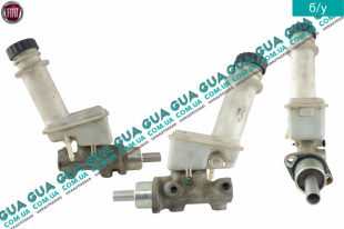 Главный тормозной цилиндр ( на 4 выходов без АБС / ABS )   