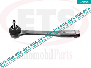 Наконечник рулевой тяги левый Peugeot / ПЕЖО 207 1.4HDI (1398 куб.см.)