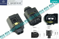 Фишка / разъем топливной форсунки дизельной электронной CDI 1шт.