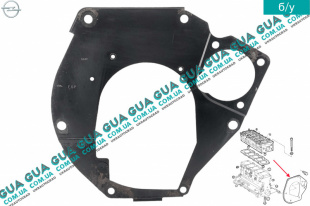 Защитный кожух / крышка маховика / КПП Alfa Romeo / АЛЬФА РОМЕО 159 2005-2011 1.9JTDM 16V (1910 куб.см.)