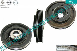 Шкив коленвала демпферный 6 ручейков ( Шкив коленчатого вала )   