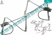 Стеклоподъемник передний левый электрический ( 6 пинов )