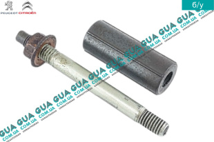 Монтажный комплект крепления выпускного коллектора ( шпильки, гайки, распорные гильзы ) комплект 8шт. 8X1.25X72   