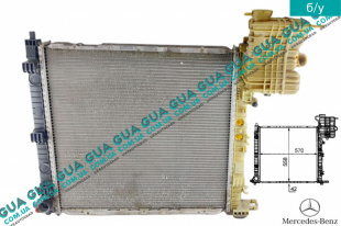 Радиатор охлаждения ( основной ) под датчик   