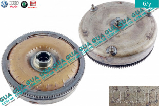 Гидротрансформатор АКПП ( бублик / бачок ) QCDD Seat / СЕАТ LEON 1999-2006 1.9TDI (1896 куб. см.)