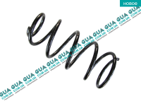 Пружина передняя ( 75 PS ) Ford / ФОРД CONNECT 2002-2013 / КОННЕКТ 02-13 1.8DI (1753 куб.см)