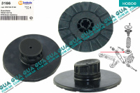 Опорная подушка задней пружины нижняя ( проставка / отбойник ) 1шт.