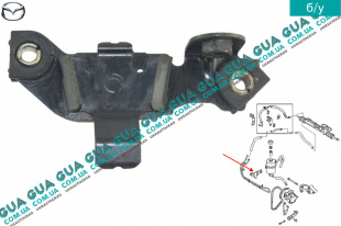 Кронштейн крепления бачка гидроусилителя руля ( ГУРа ) Mazda / МАЗДА 323 F 1998-2004 1.4 16V (1324 куб.см.)