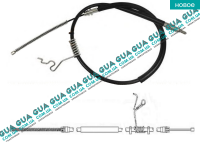 Трос ручного тормоза ( левый ) (задний ) ( 1608/1315mm )