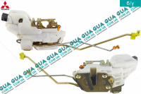 Замок передней левой двери электрический  пинов Mitsubishi / МИТСУБИСИ PAJERO III 2000-2006 / ПАДЖЕРО 3 00-06 3.5 (3497 куб.см.)