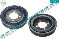 Шкив коленвала демпферный 6 ручейков ( шкив коленчатого вала ) Opel / ОПЕЛЬ CORSA C 2000-2009 / КОРСА С 00-09 1.7DTI V16 (1686 куб. см.)