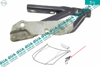 Петля капота левая Opel / ОПЕЛЬ VECTRA B 1995-2002 / ВЕКТРА Б 98-02 1.8i V16 (1796 куб. см.)