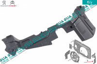 Дефлектор / диффузор радиатора левый