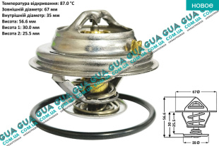 Термостат ( 87C )   