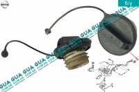 Крышка топливного бака Nissan / НИССАН ALMERA N16 / АЛЬМЭРА Н16 2.2 DCI ( 2184 куб.см.)