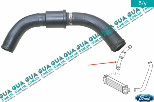 Патрубок интеркулера от турбины к радиатору   