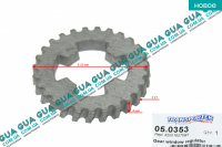 Шестерня механизма электродвигателя / моторчика стеклоподъемника ( метал. ) 1 шт