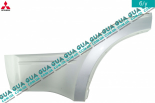 Молдинг задней левой двери ( листва, накладка декоративная ) Mitsubishi / МИТСУБИСИ PAJERO III 2000-2006 / ПАДЖЕРО 3 00-06 3.5 (3497 куб.см.)