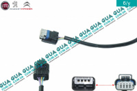 Фишка / разъем с проводами расходомера воздуха ( воздухомера / датчика массового расхода воздуха ) 4 контакта Ford / ФОРД C-MAX 2003-2007 / ФОКУС С-МАКС 2.0TDCI  (1997 куб. см.)