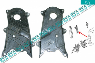 Защита ремня ГРМ ( крышка ремня привода верхняя) Toyota / ТОЙОТА DYNA 2001- 2.5D-4D (2494 куб.см.)