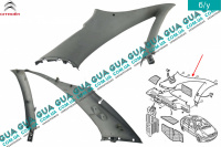 Внутренняя обшивка ( молдинг ) левой задней стойки