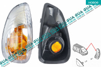 Указатель поворота левый боковой повторитель желтый ( поворотник ) зеркала