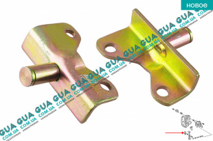 Кронштейн вилки кулисы переключения КПП ( балансира )   