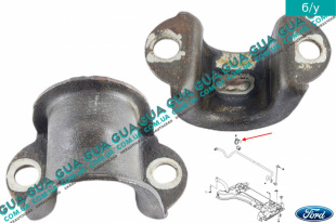 Кронштейн крепления переднего стабилизатора 1шт   