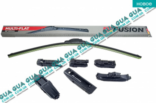 Щетка стеклоочистителя лобового стекла / поводка дворника безкаркасная Multi-flat 26" 650 мм   