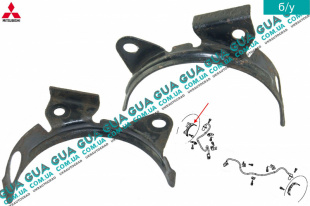 Защита ротора венца АБС / ABS задняя правая ( ступици / цапфы ) Mitsubishi / МИТСУБИСИ PAJERO III 2000-2006 / ПАДЖЕРО 3 00-06 2.5TD 4WD (2477 куб.см.)