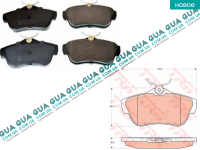 Тормозные колодки задние