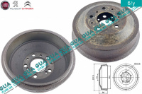 Тормозной барабан ( D 254mm ) Citroen / СИТРОЭН JUMPER 1994-2002 / ДЖАМПЕР 1 2.8 HDI (2799 куб.см.)