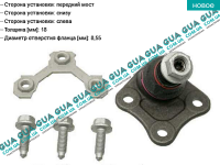 Шаровая опора нижняя левая Seat / СЕАТ LEON 1999-2006 1.6 (1595 куб.см.)