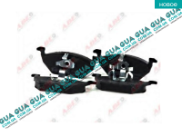 Тормозные колодки передние Seat / СЕАТ TOLEDO I 1991-1999 1.9D (1896 куб.см.)
