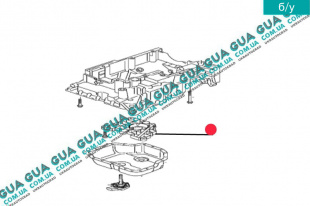 Маслоотражатель Audi / АУДИ A6 2004-2011 3.0TDI quattro (2967 куб.см.)