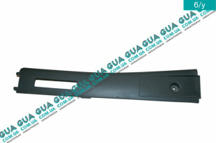 Внутренняя обшивка ( молдинг ) накладка стойки средней левой верхняя часть   