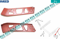 Кронштейн крепления переднего бампера левый