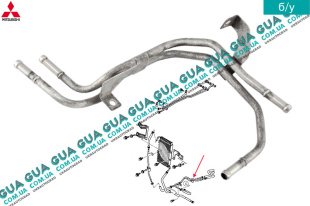 Трубка радиатора охлаждения  АКПП / КПП   