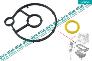 Прокладка корпуса масляного фильтра ( блока )   