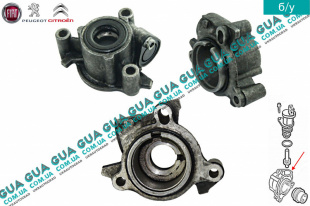 Крышка / корпус датчика спидометра / полуоси КПП ( фланец привода )   