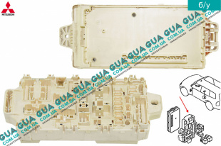 Блок предохранителей Mitsubishi / МИТСУБИСИ PAJERO III 2000-2006 / ПАДЖЕРО 3 00-06 2.5TD 4WD (2477 куб.см.)