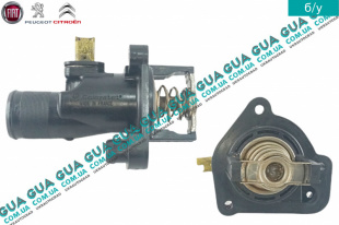 Корпус термостата / термостат / фланец охлаждающей жидкости   